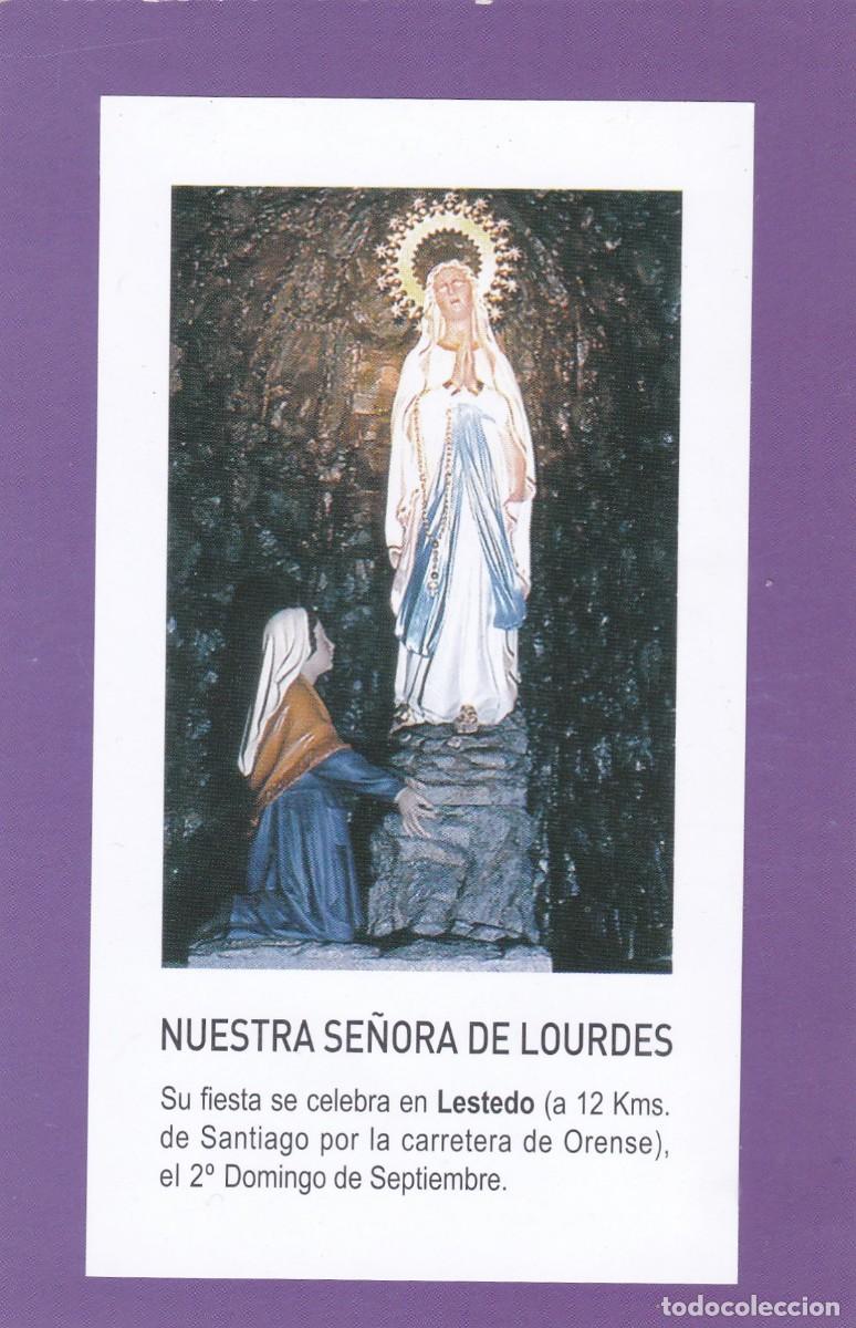 Postales: ESTAMPA NUESTRA SE&Ntilde;ORA DE LOURDES