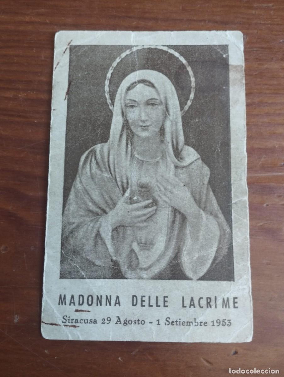 Postales: MADONNA DELLE LACRIME. Ciudad Real. 1954