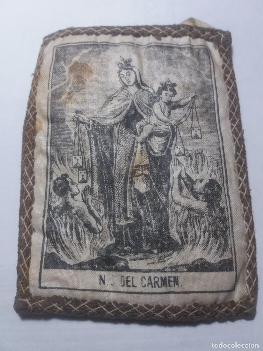 Postales: Escapulario Nuestra Se&ntilde;ora del Carmen - Foto 1
