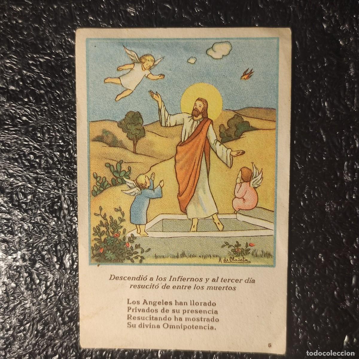 Postales: ESTAMPA DE COMUNION ** 1941 - Foto 1