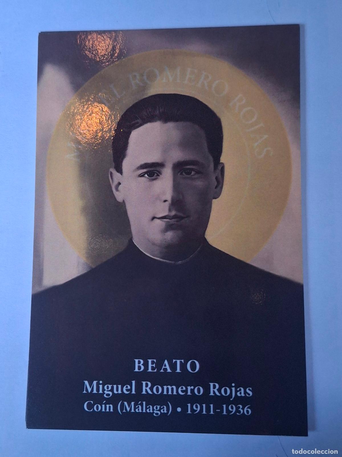 Postales: Beato Miguel Romero Rojas.Coin.Asesinado 1936