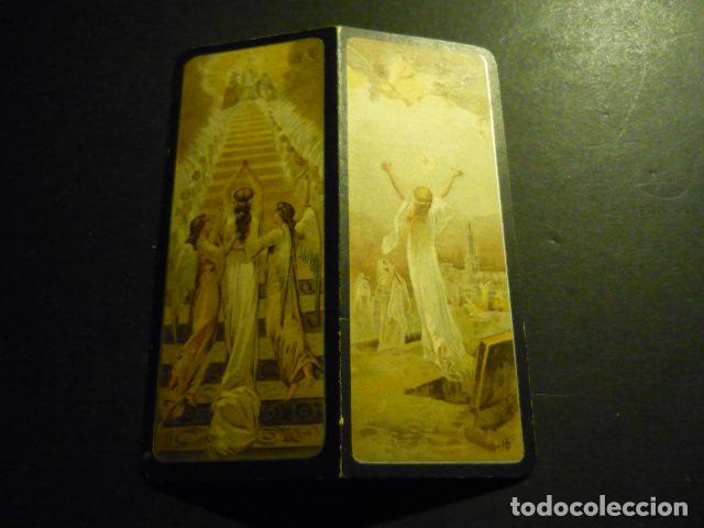 Postales: RECORDATORIO DEFUNCION MADRID 1906 - Foto 1