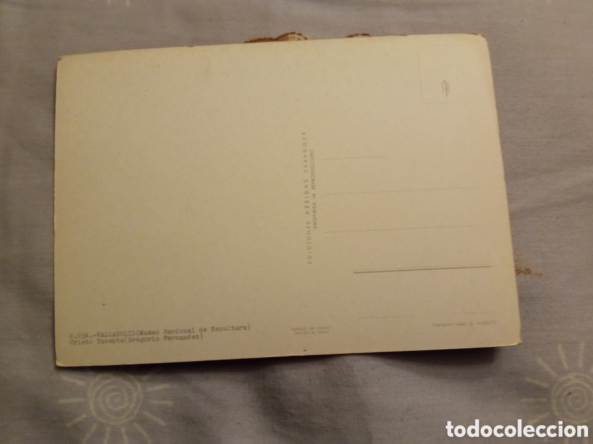 Postales: Valladolid, Cristo Yacente - Foto 2