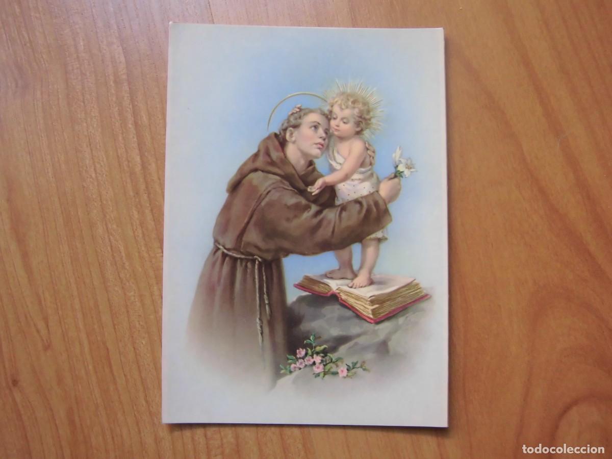 Postales: ANTIGUA POSTAL SAN ANTONIO DE PADUA SANTUS - 12