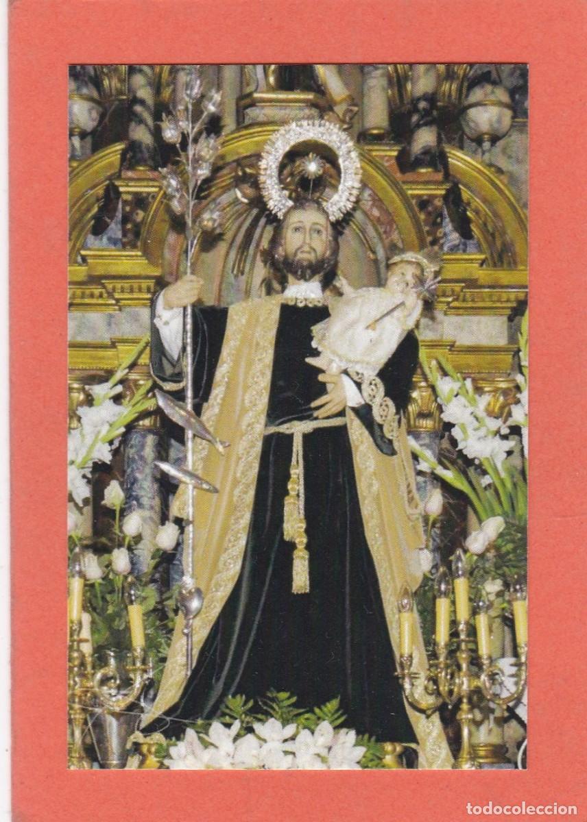 Postales: ESTAMPA SAN JOSE - ORACION (REVERSO)