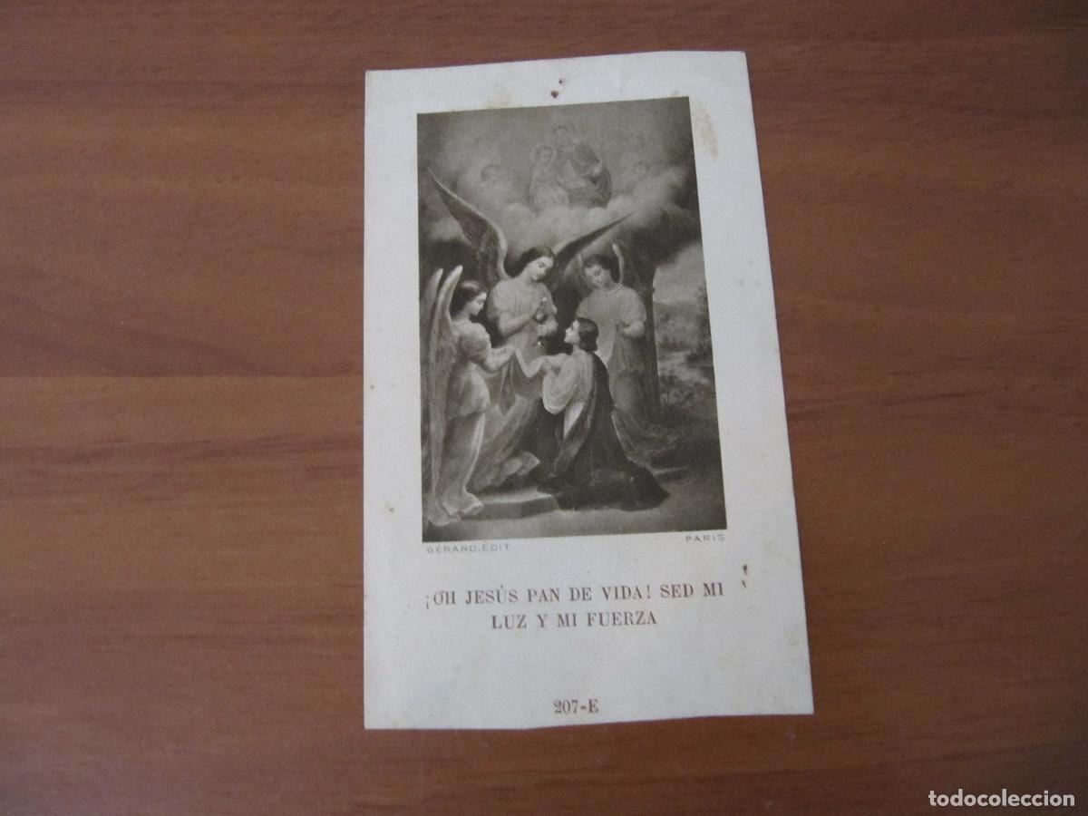 Postales: ESTAMPA 207-E GERARD EDIT PARIS-OH JESUS PAN DE MI VIDA SED MI LUZ Y MI ESPERANZA