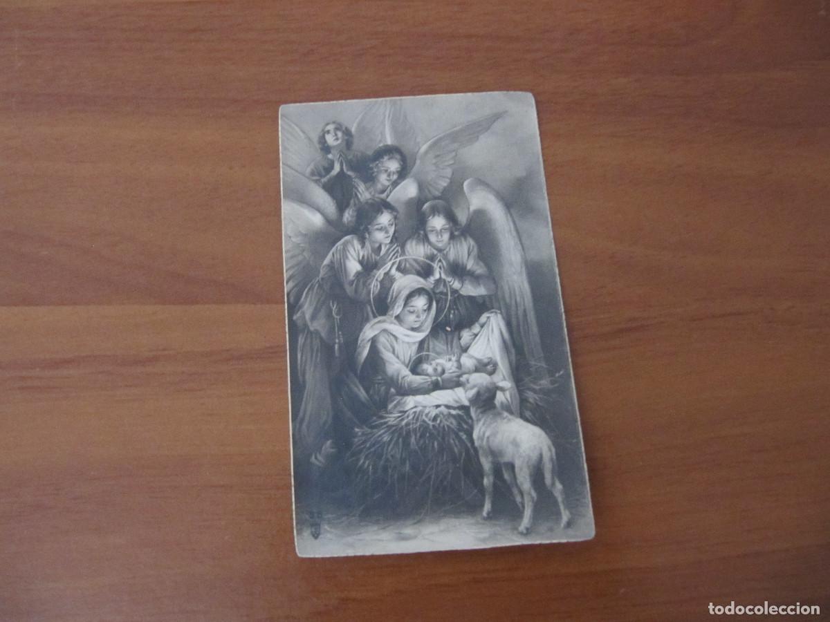 Postales: ESTAMPA VIRGEN. RECUERDO DEL DIA DE SUS VOTOS PERPETUOS .1935. CASA COLEGIO DE SALAMANCA