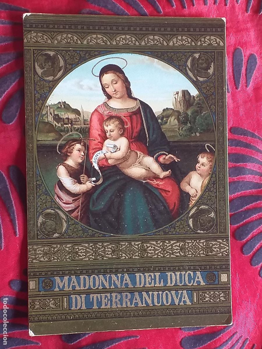 Postales: RELIGIOSAS-V51-IV-140X90mm.-MADONNA DEL DUCA DI TERRANUOVA