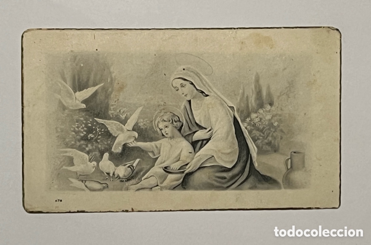 Postales: ALHAMBRA. Ciudad Real, Recordatorio Comuni&oacute;n del ni&ntilde;o Enrique Chaparro. San Bartolom&eacute; (a.1954)