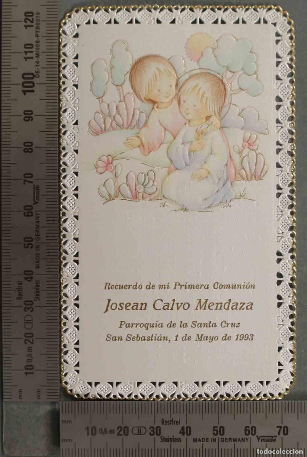 Postkarten: ESTAMPA. COMUNION SAN SEBASTIAN 1993