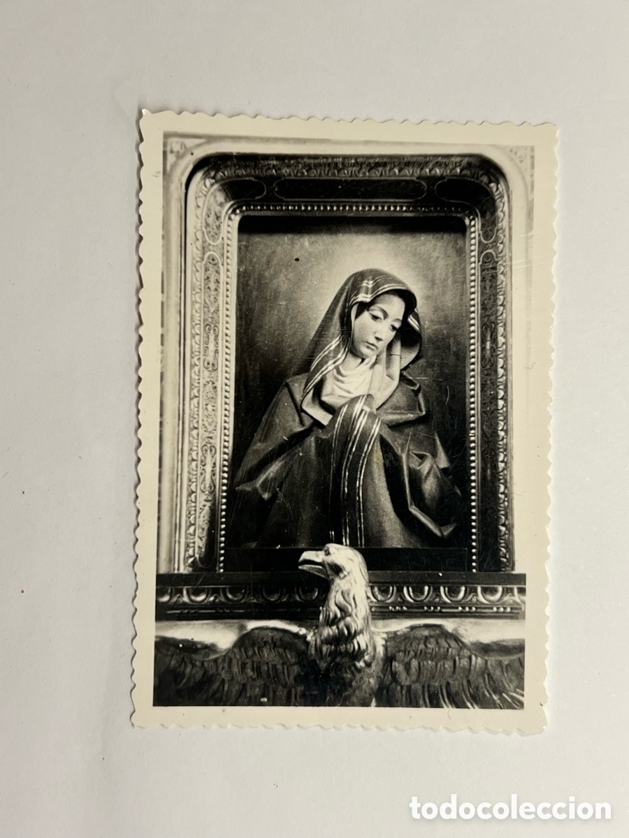Postales: La Santisima Virgen de los Dolores. Patrona de las Obreras de la Cruz (h.1950?)