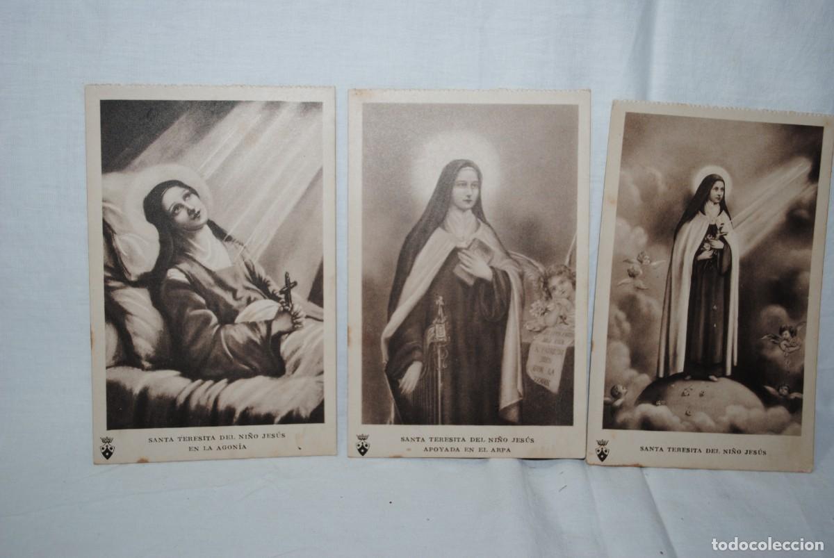 Postales: SANTA TERESITA DEL NI&Ntilde;O JESUS , TRES POTALES .
