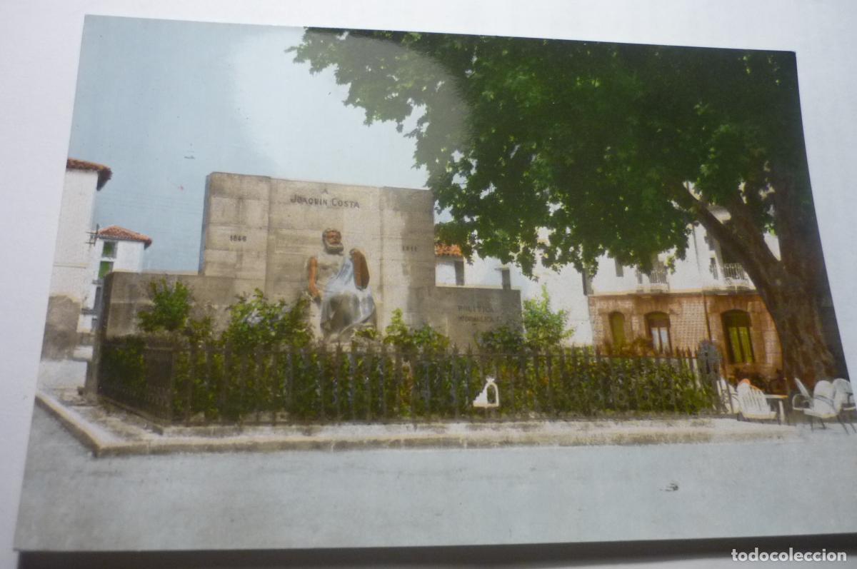 Postales: POSTAL GRAUS,.MONUMENTO J COSTA - Foto 1