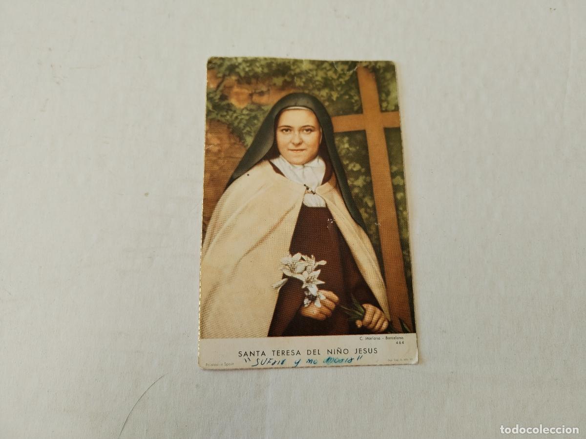 Postales: santa teresa del ni&ntilde;o jesus - c160