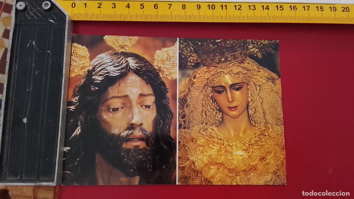 Postkarten: HAGA SU OFERTA POSTAL SEMANA SANTA de CADIZ - VIRGEN DE LA CARIDAD CRISTO DE LAS PENAS