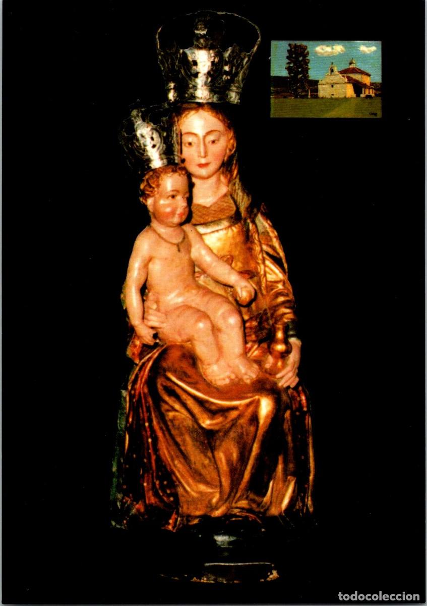 Cartoline: Quintanar de la Sierra (Burgos) - Ntra. Sra. Virgen de la Gu&iacute;a - Ed. F. Domingo - 148x104mm