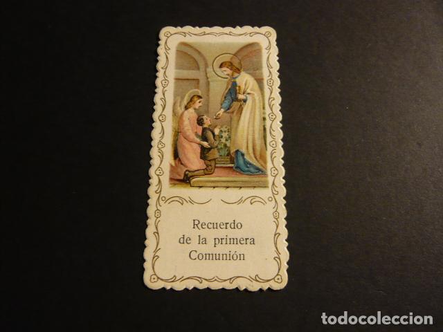 Postais: RECUERDO PRIMERA COMUNION ANTIGUA ESTAMPA