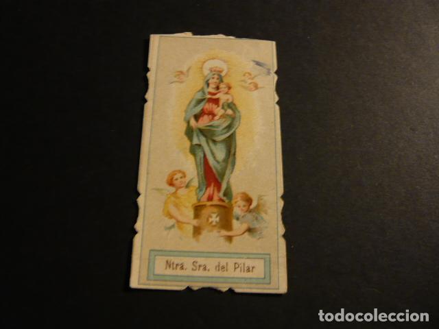 Postais: NUESTRA SE&Ntilde;ORA DEL PILAR ANTIGUA ESTAMPA