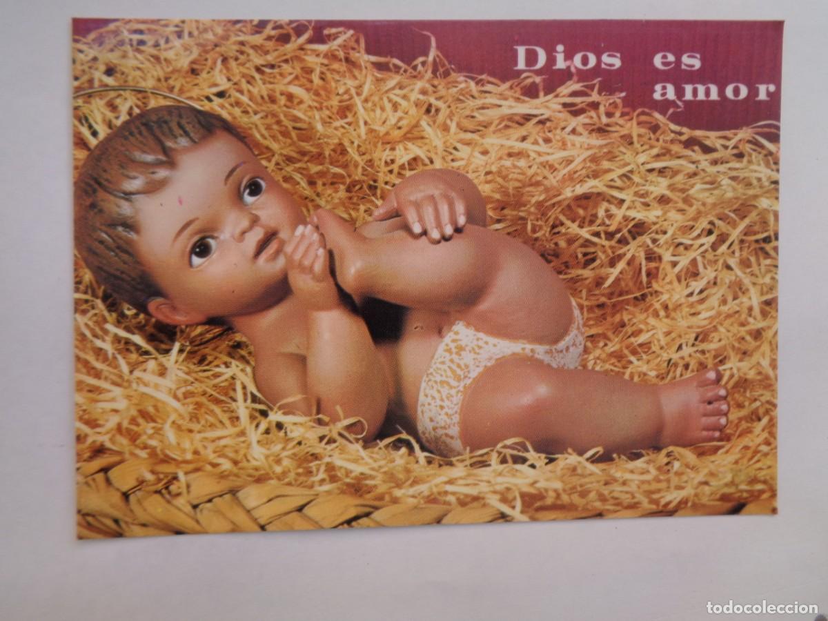 Postales: POSTAL DEL NI&Ntilde;O JESUS : DIOS ES AMOR