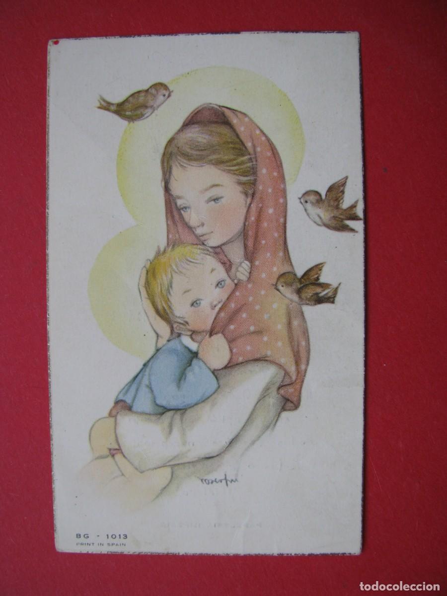 Postales: RECORDATORIO DE LA PRIMERA COMUNI&Oacute;N. IL. ROSER PUIG. MALAGA. 1961. 10X6 CM