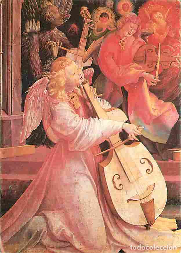 Postales: Art - Peinture Religieuse - CoLmar - Mus&eacute;e d'Unterlinden - Grunewald - R&eacute;table d'Issenheim - Concert