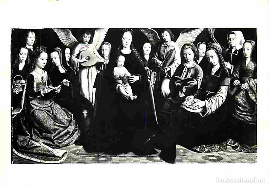 Postais: Art - Peinture Religieuse - Mus&eacute;e de Rouen - G&eacute;rard David - La Vierge et les saintes - CPM - Voir Sc