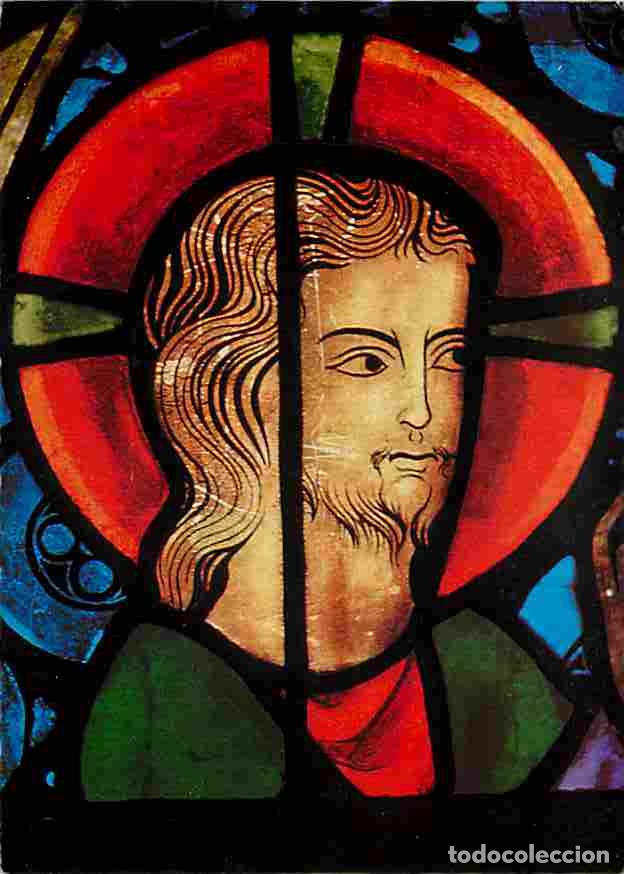 Postales: Art - Vitraux Religieux - Cath&eacute;drale de Strasbourg - Le Christ - CPM - Voir Scans Recto-Verso