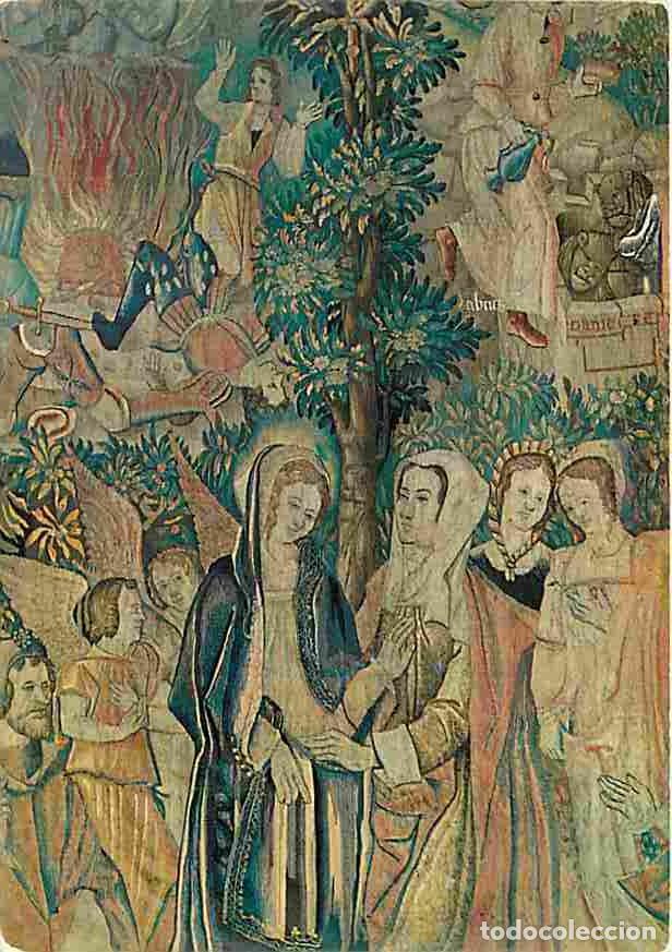 Postales: Art - Tapisserie Religieuse - Cath&eacute;drale de Reims - Tapisseries de la Vie de la Vierge - La Visitati