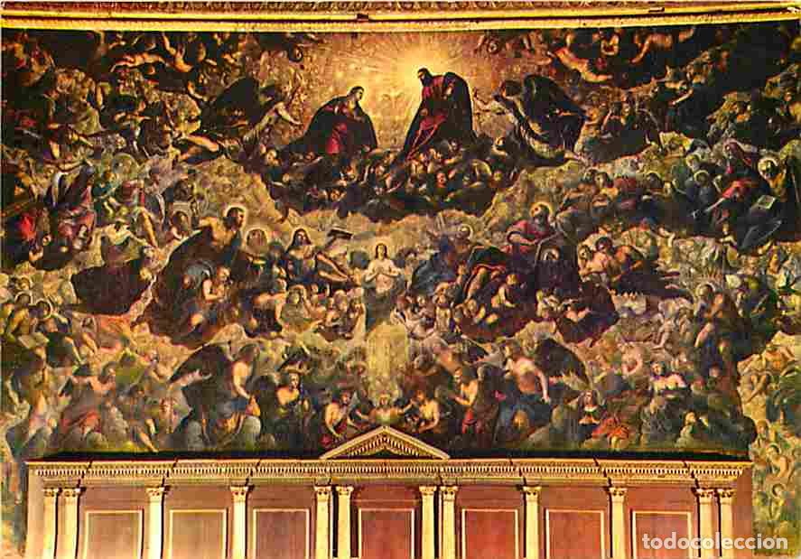 Postales: Art - Peinture Religieuse - Venise - Palais Ducal - J Tintoretto - Le Paradis - CPM - Voir Scans Rec