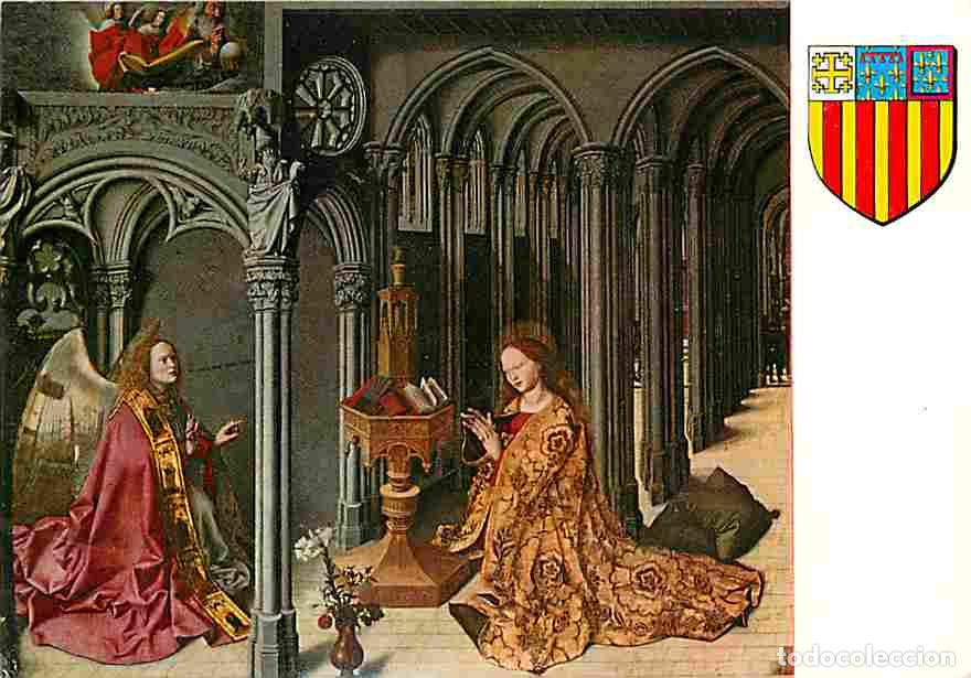 Cartes Postales: Art - Peinture Religieuse - Aix en Provence - Eglise Ste Marie Madeleine - Partie centrale du Tripty