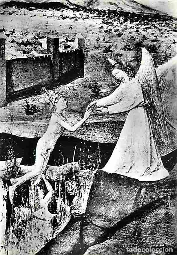 Postales: Art - Peinture Religieuse - Enguerrand Charonton - Le Couronnement de la Vierge - D&eacute;tail - Mus&eacute;e de