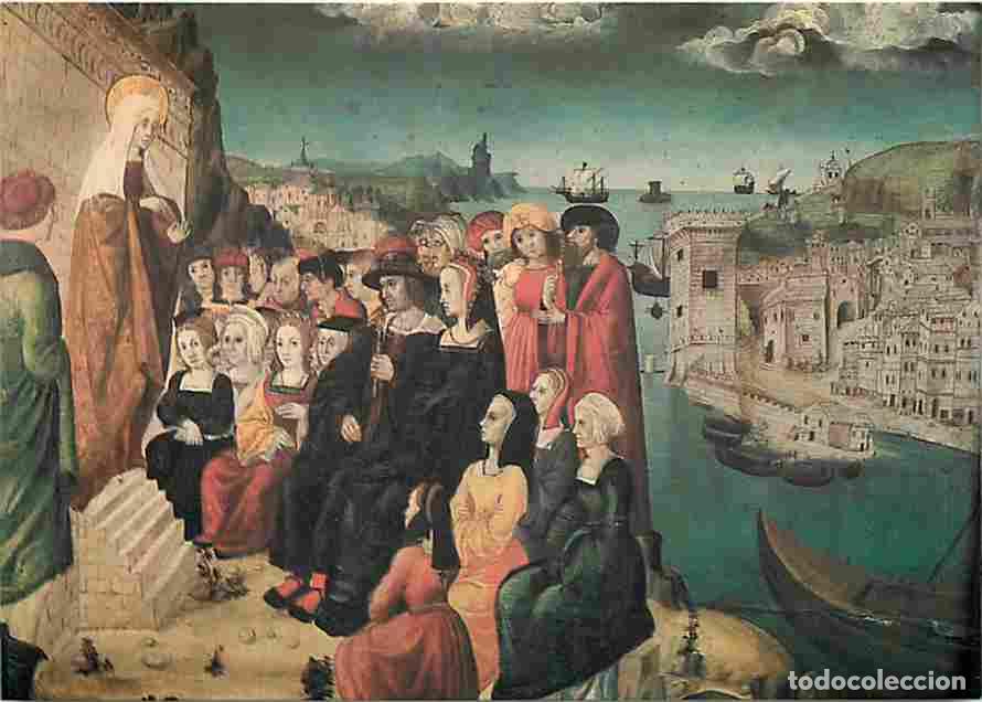 Postkarten: Art - Peinture Religieuse - Mus&eacute;e du Vieux Marseille - Anonyme - La preche de la Madeleine - CPM - V