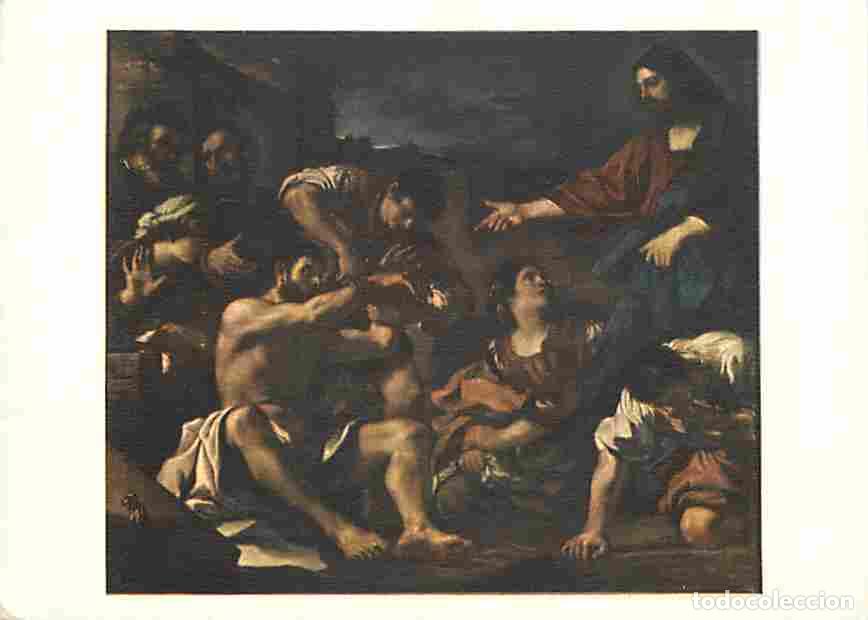 Cartes Postales: Art - Peinture Religieuse - Gioanni Francesco Barbieri dit Le Guerchin - La R&eacute;surrection de Lazare -