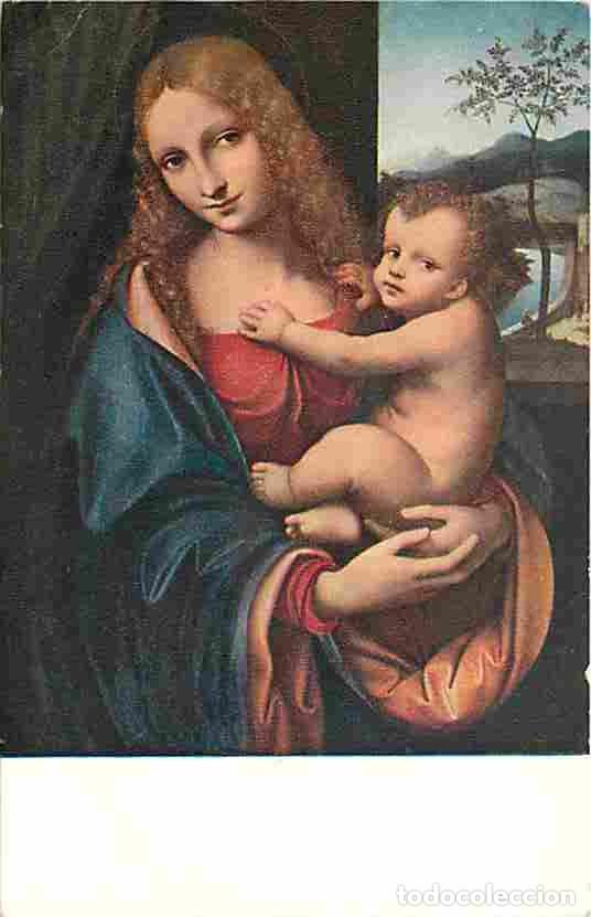 Postales: Art - Peinture Religieuse - Marco d'Oggiono - La Madone et l'Enfant J&eacute;sus - CPM - Voir Scans Recto-V