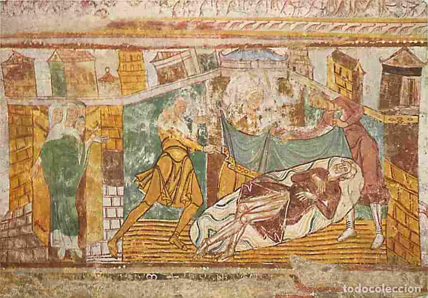 Postkarten: Art - Peinture Religieuse - Peinture Murale de la Voute de la Nef de l'Eglise de St Savin sur Gartem