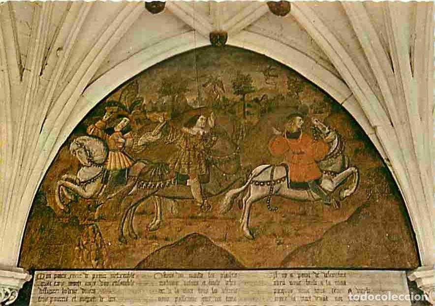Postales: Art - Peinture Religieuse - Saint Riquier - Peinture Murale - Les Trois Vifs - CPM - Voir Scans Rect