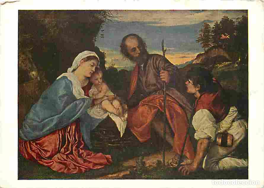Postales: Art - Peinture Religieuse - Titian - The Hole Family - CPM - Voir Scans Recto-Verso