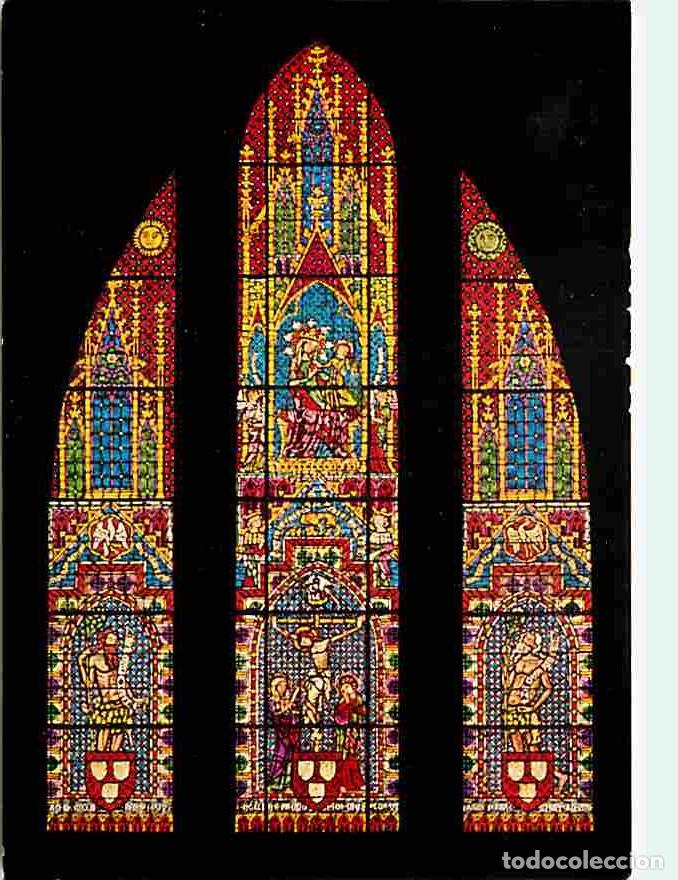 Postales: Art - Vitraux Religieux - Freiburg i Br - Munster U.L Frau - Fenster der Malerzunft - Nordliches Sei