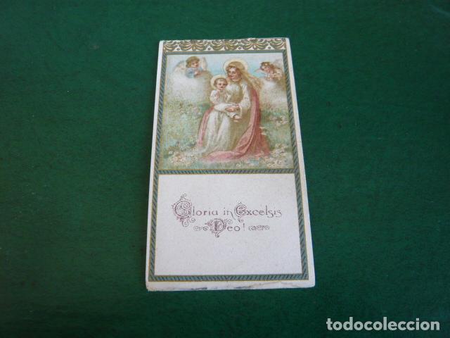 Postales: GLORIA IN EXCELSIS DEO ANTIGUA ESTAMPA