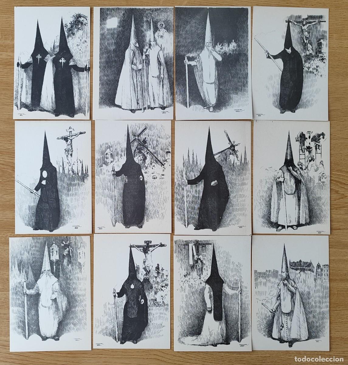 Postais: 12 TARJETAS POSTALES DE COFRAD&Iacute;AS SEVILLANAS.