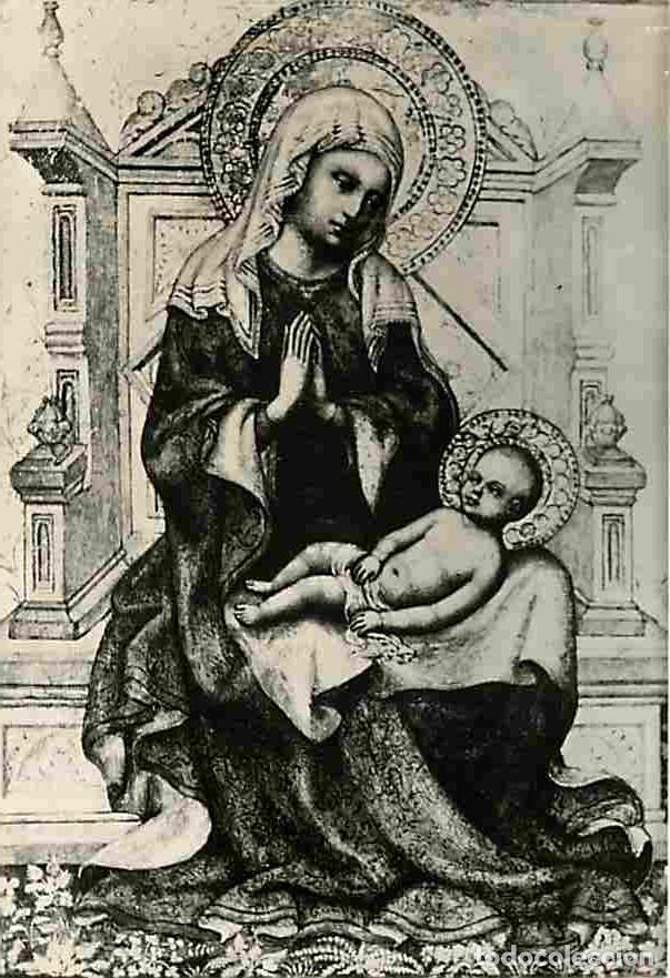 Postkarten: Art - Peinture Religieuse - Le Puy - Mus&eacute;e Crozatier - Vierge au Trone - Attribu&eacute; &agrave; Jacobello del Fi