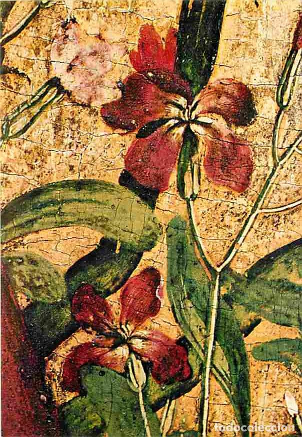 Postkarten: Art - Peinture Religieuse - Martin Schongauer - La Vierge au Buisson de Roses - D&eacute;tail - Colmar - Ca