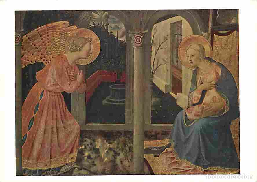 Postkarten: Art - Peinture Religieuse - Fra Beato Angelico - Follower of Altarpiece - The Annunciation - CPM - V