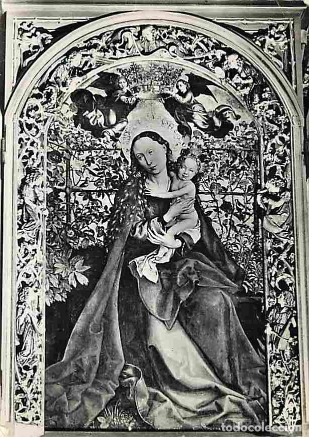 Cartes Postales: Art - Peinture Religieuse - Martin Schongauer - La Vierge au Buisson de Roses - Colmar - Cath&eacute;drale