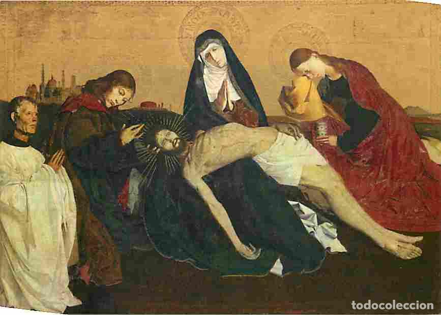 Cartoline: Art - Peinture Religieuse - Piet&agrave; - Ecole de Provence - Mus&eacute;e du Louvre - Carte Neuve - CPM - Voir S