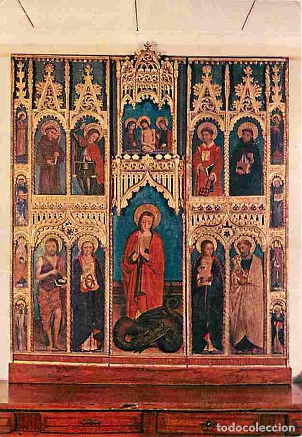 Postales: Art - Peinture Religieuse - Chateauneuf de Galaure - Foyer de Charit&eacute; - Le Triptyque de la salle &agrave; m