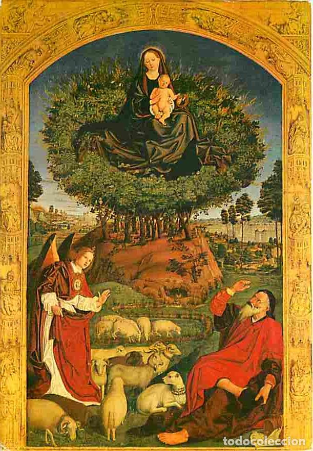 Cartoline: Art - Peinture Religieuse - Aix en Provence - Cath&eacute;drale Saint Sauveur - Partie centrale du Triptyqu