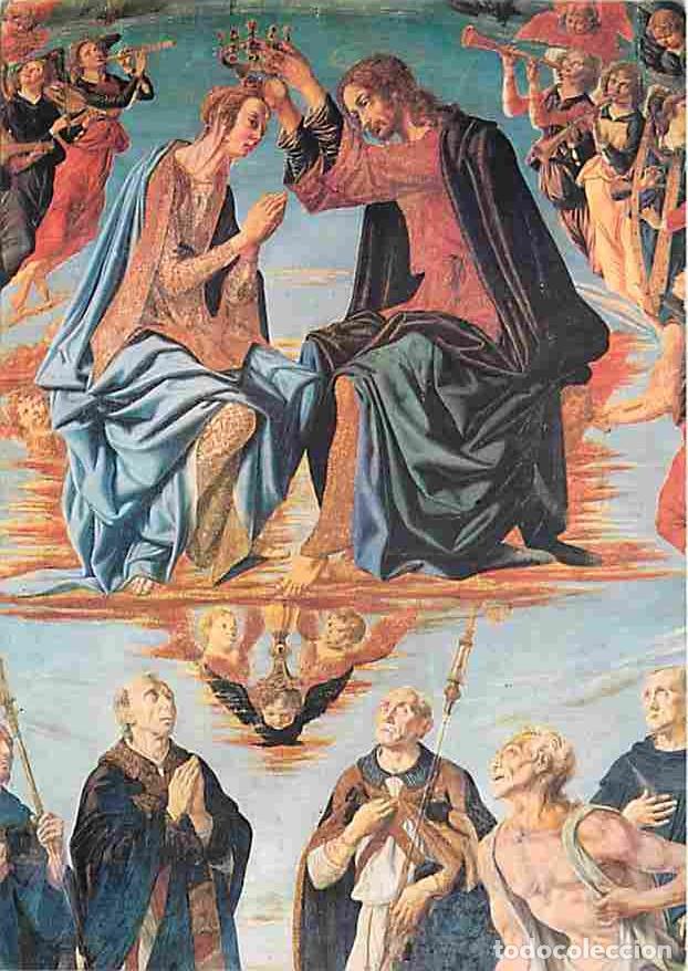 Postales: Art - Peinture Religieuse - S Gimignano - Chiesa S Agostino - Piero del Pollaiolo - Couronnement de