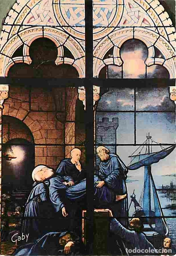 Postales: Art - Vitraux Religieux - Candes Saint Martin - Le vitrail de Saint-Martin - Carte Neuve - CPM - Voi