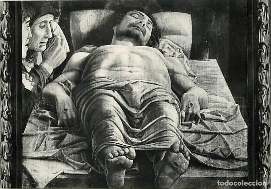 Cartoline: Art - Peinture Religieuse - Andr&eacute;a Mantegna - Le Christ mort - Jesus dead - El Cristo muerto - il Cr